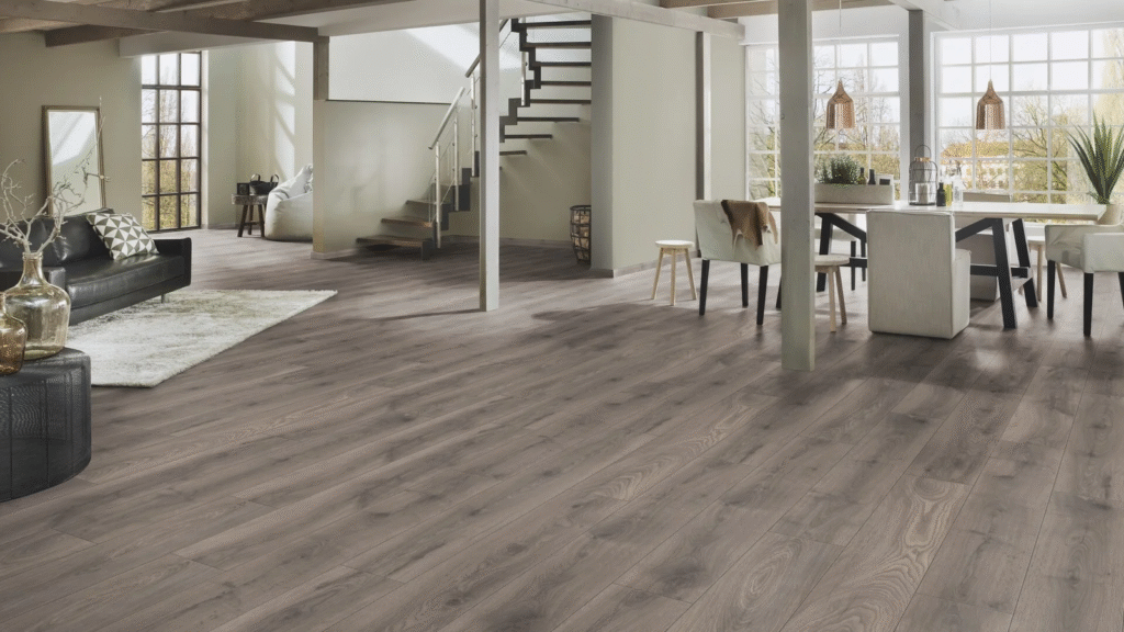 Sàn Gỗ Binyl Pro Cốt Đen BT K287 12mm