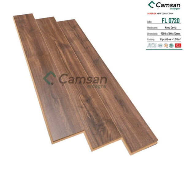 Sàn Gỗ Camsan Serenza FL 0702 12mm