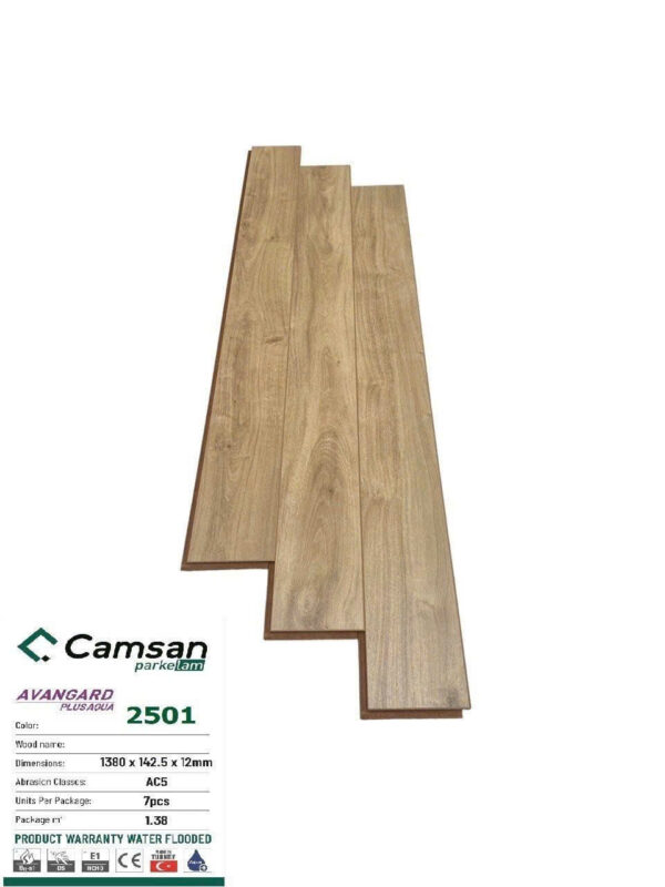 Sàn Gỗ Camsan Aqua 2501 12mm