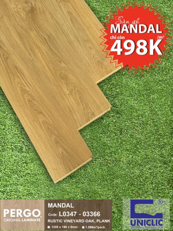 SÀN GỖ PERGO MANDAL 3366