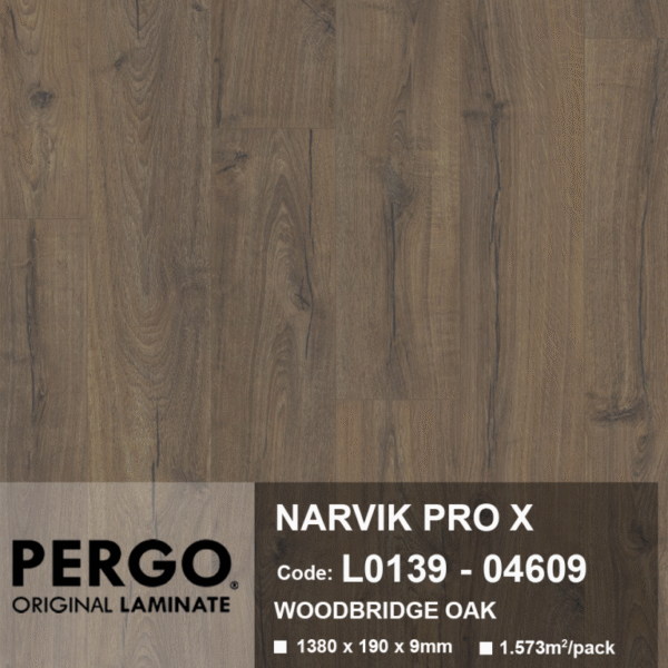 SÀN GỖ PERGO NARVIK PRO X-04609
