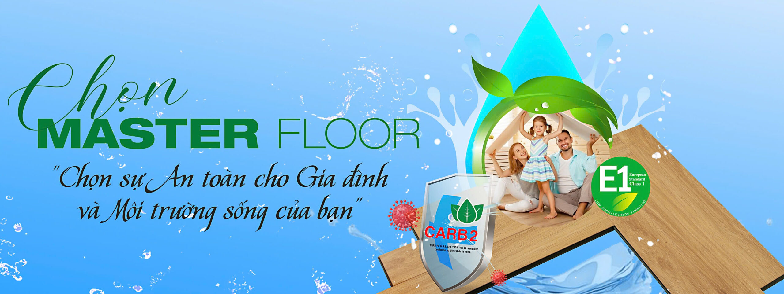 Sàn Gỗ Master Floor Aqua Line