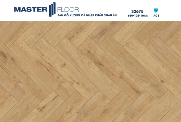 Sàn Gỗ Xương Cá Masterfloor 32675