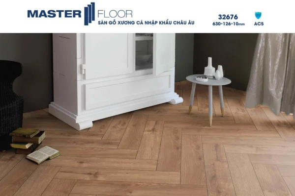 Sàn Gỗ Xương Cá Masterfloor 32676