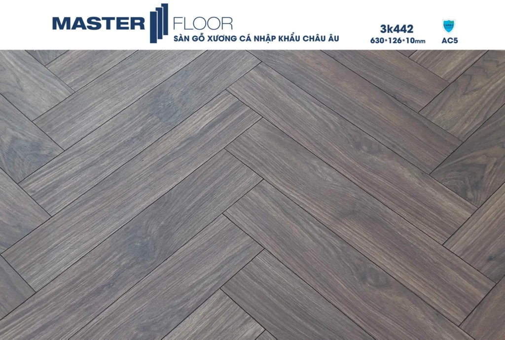 Sàn Gỗ Xương Cá Masterfloor 3K442
