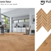 Sàn Gỗ Xương Cá Đức My Castle Herringbone MH1001