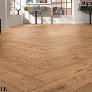 Sàn Gỗ Xương Cá Đức My Castle Herringbone MH1001