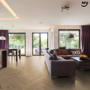 Sàn Gỗ Xương Cá Đức My Castle Herringbone MH1002
