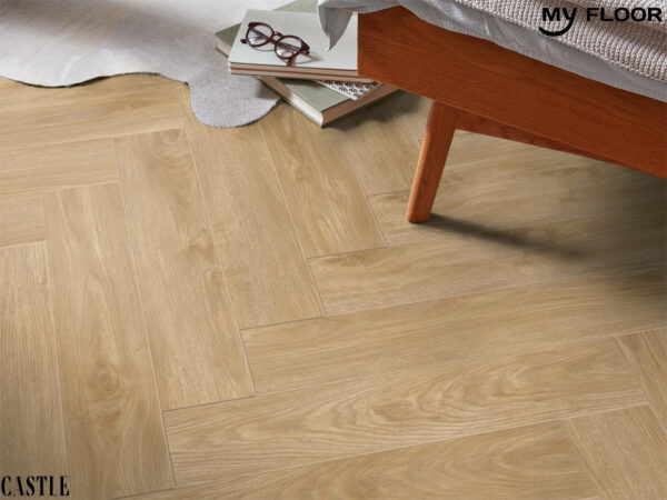 Sàn Gỗ Xương Cá Đức My Castle Herringbone MH1002