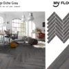 Sàn Gỗ Xương Cá Đức My Castle Herringbone MH1003