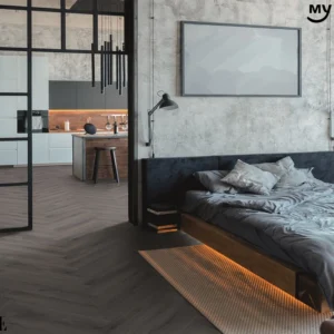 Sàn Gỗ Xương Cá Đức My Castle Herringbone MH1003