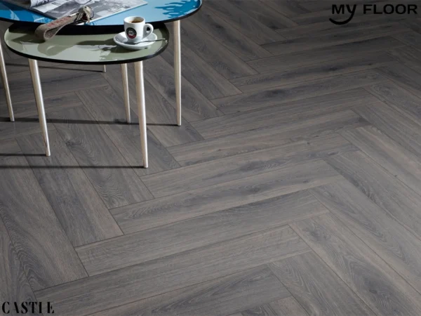 Sàn Gỗ Xương Cá Đức My Castle Herringbone MH1003
