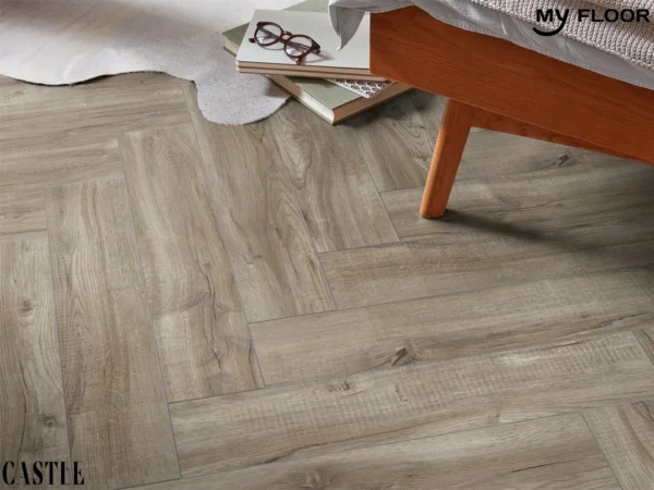 Sàn Gỗ Xương Cá Đức My Castle Herringbone MH1004