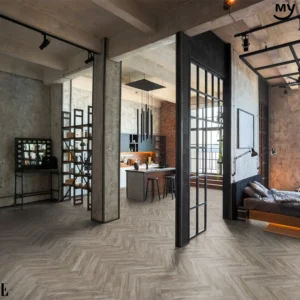 Sàn Gỗ Xương Cá Đức My Castle Herringbone MH1004