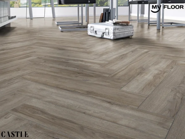 Sàn Gỗ Xương Cá Đức My Castle Herringbone MH1004